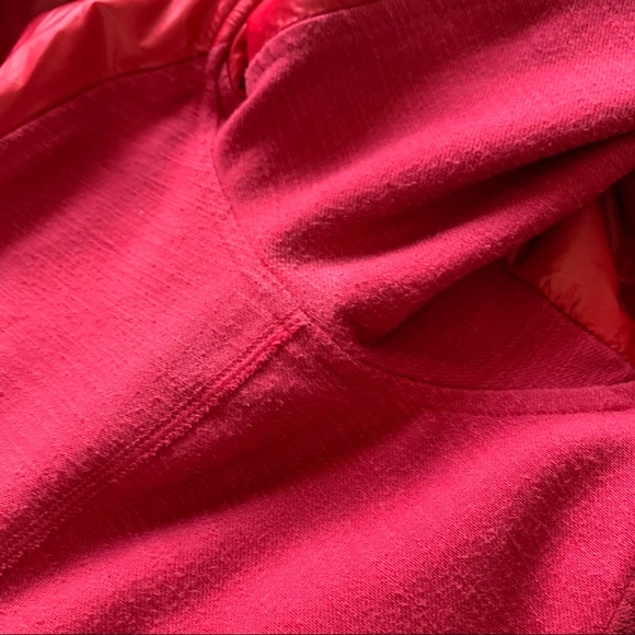 Lululemon Pedal Power Jacket Currant Red W4949S Luon Rare Women's Large L 10 - Picture 12 of 15